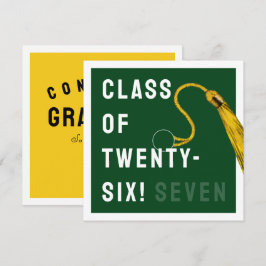 Tarjeta Graduación divertida 2025