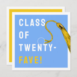 Tarjeta Graduación divertida 2025