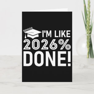 Tarjeta Graduación Divertida Cl De 2026 Senior Soy Como 20
