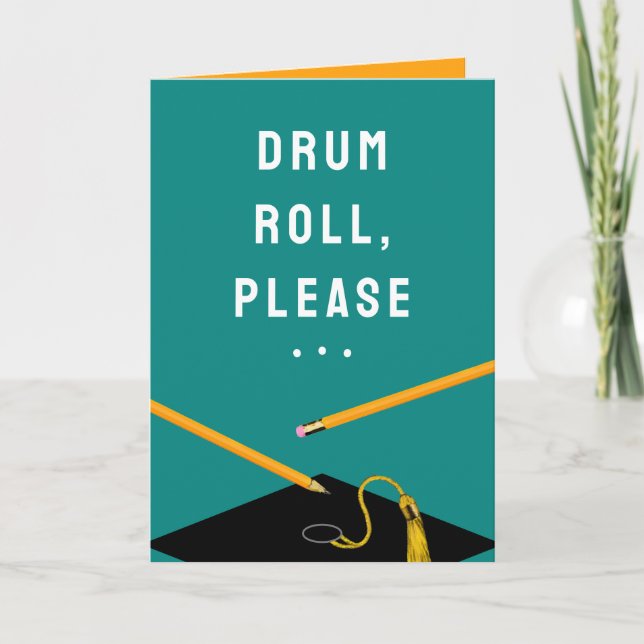Tarjeta Graduación divertida de 2025 (Anverso)