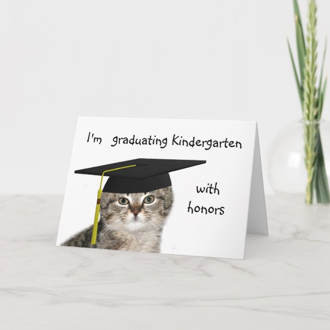 Tarjeta Graduación en guardería (Anverso)