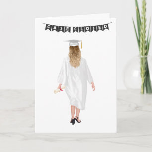 Tarjeta Graduación en la Facultad de Derecho de Moda de pe