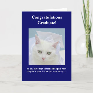 Tarjeta Graduación femenina de personalizable