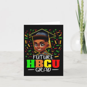 Tarjeta Graduación Futura Hbcu Grado Black Boy Hbcu
