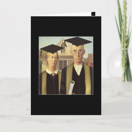 Tarjeta Graduación gótica estadounidense