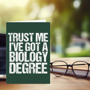 Tarjeta Graduación Graduada Biológica Graduada Bióloga Ver