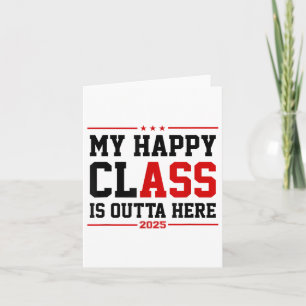Tarjeta Graduación Graduada Graduada Gratuita De 2025 Mi F