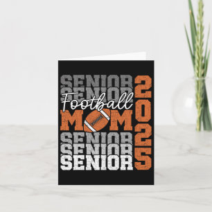 Tarjeta Graduación Gratuita De La Senior Mom 2025 Footll C