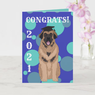 Tarjeta Graduación Leonberger