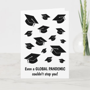 Tarjeta Graduación pandémica divertida en 2023