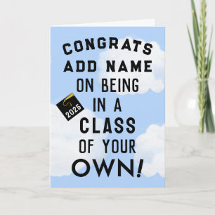 Tarjeta Graduación personalizada