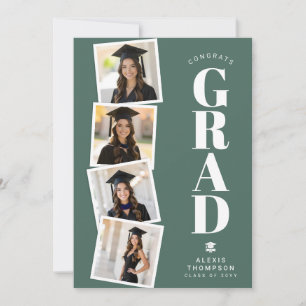 Tarjeta Graduación Personalizada de Escuela Secundaria y U