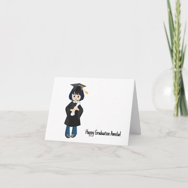 Tarjeta Graduación personalizada de jardines de infancia/p (Anverso)