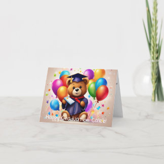 Tarjeta Graduación personalizada del jardín de infancia Te