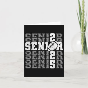 Tarjeta Graduación secundaria para la tercera edad de 2025