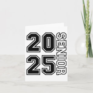 Tarjeta Graduación Senior 2025 Graduación 2025 Cl Senior 2
