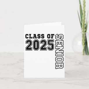 Tarjeta Graduación Senior 2025 Graduación 2025 Cl Senior 2