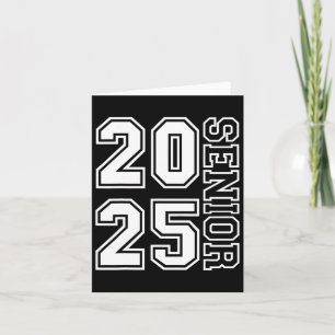 Tarjeta Graduación Senior 2025 Graduación 2025 Cl Senior 2
