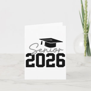 Tarjeta Graduación Superior 2026 Cl De 2026 Para Hombres M