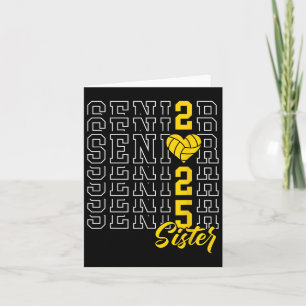 Tarjeta Graduación Superior De La Hermandad De Voleibol Cl