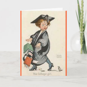 Tarjeta Graduación universitaria