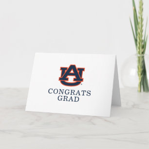 Tarjeta Graduación universitaria de Auburn   Auburn Tigers