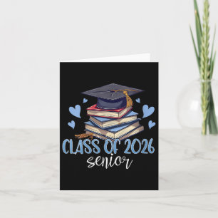 Tarjeta Graduada De La Escuela Secundaria De La Escuela De