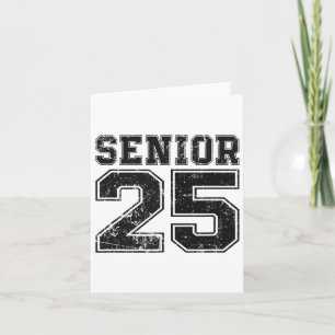 Tarjeta Graduado/a Superior de la Clase de 2025