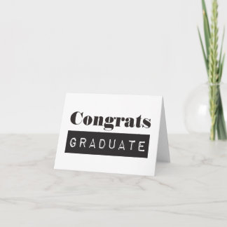 Tarjeta Graduado de felicitaciones