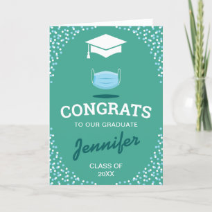 Tarjeta Graduado de felicitaciones médicas