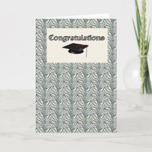 Tarjeta Graduado de la enhorabuena