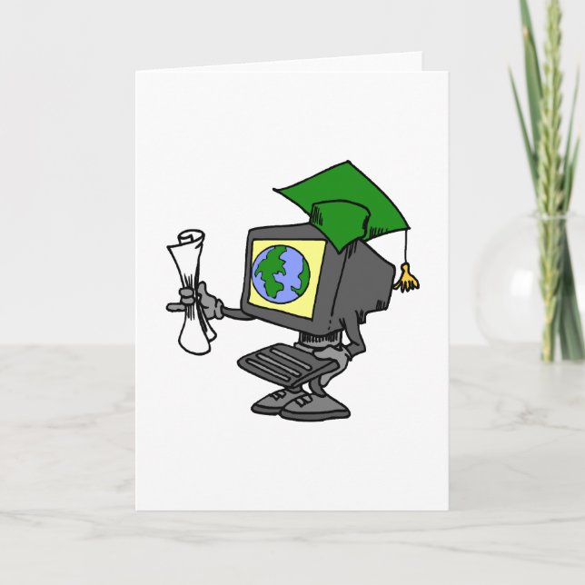 Tarjeta Graduado del ordenador (Anverso)