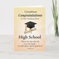 Graduado Nieto Religioso Felicitar Cristiano