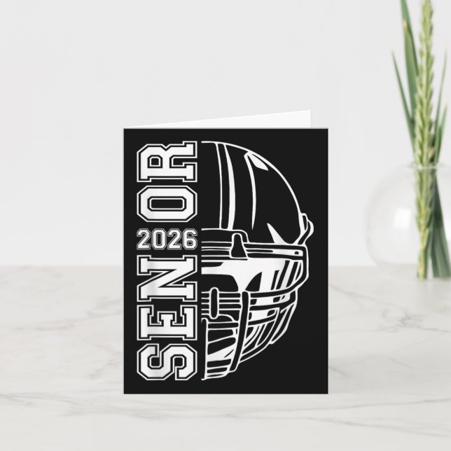 Tarjeta Graduado Superior Cl De 2026 Graduación Estadounid (Anverso)