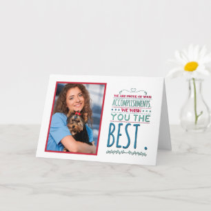 Tarjeta Graduados de Graduación de Fotografía Graduados Cl