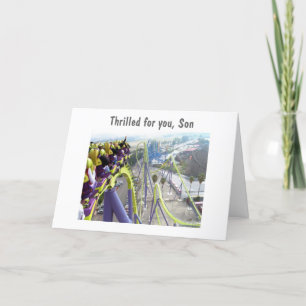 TARJETA GRADUANDO HIJO - DE UN SOLO PADRE