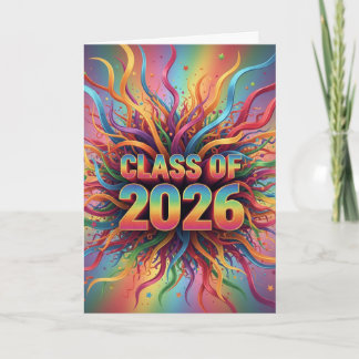 Tarjeta Graduate 2026 Ribbons Card
