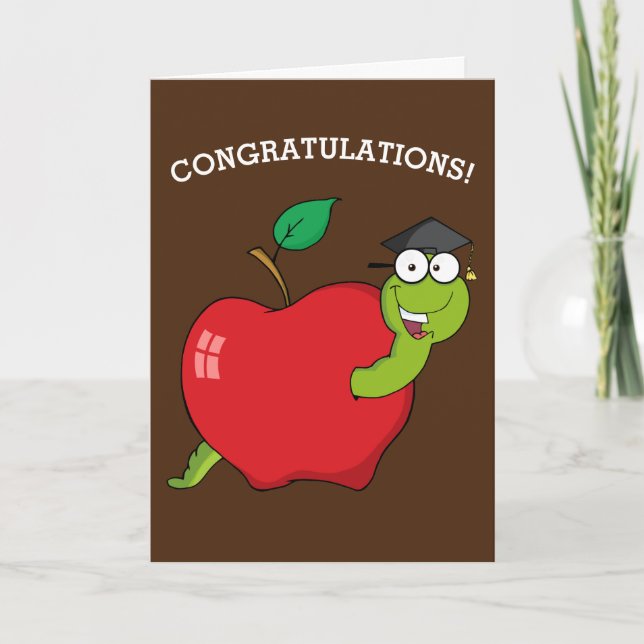 Tarjeta Graduate School or Doctorate Graduation (Anverso)