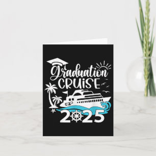 Tarjeta Graduation Cruise 2025 Senior Grad Trip Family Mat