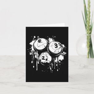 Tarjeta Graffiti de Billiards Indoor Sports