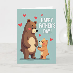 Tarjeta Gráfica de Abrazos del Día del Padre