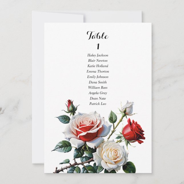 tarjeta gráfica de asiento rosa rosa rosa rojo ros (Anverso)