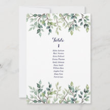 Tarjeta gráfica de boda de hoja simple minimalista