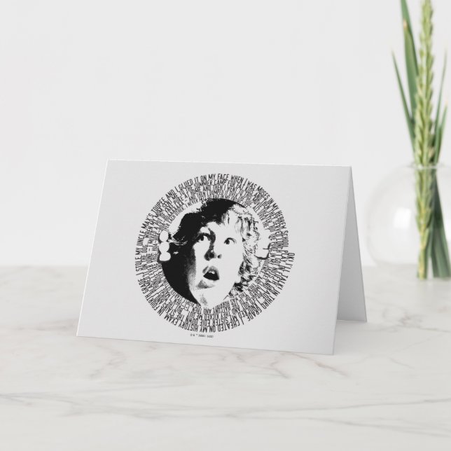 Tarjeta Gráfica de confesión de trombozo de los Goonies (Anverso)