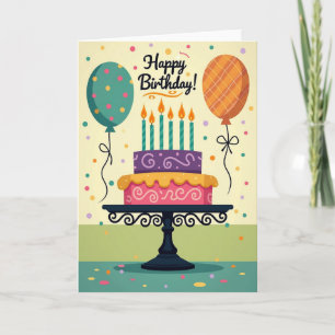 Tarjeta Gráfica de Cumpleaños