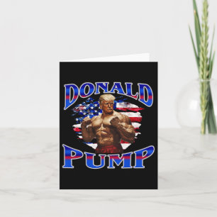 Tarjeta Gráfica de gimnasio de Donald Pump Gráfica diverti