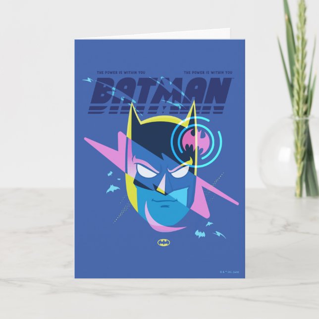 Tarjeta Gráfica de la cabeza de la luz Batman para siempre (Anverso)