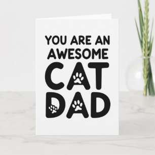 Tarjeta Gráfica de Padre Gato Increíble