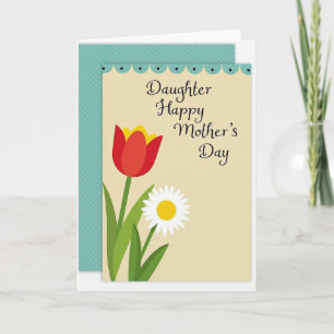 Tarjeta Gráfica Día de las Madres Dulces Flores
