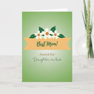 Tarjeta Gráfica Elegante Mejor Mamá